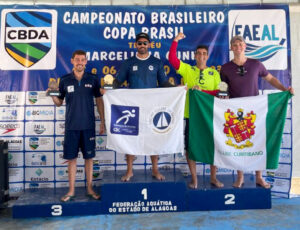 s atletas de natação do Clube Curitibano conquistaram o Troféu de Vice-campeões da Etapa de Maceió do Campeonato Brasileiro de Águas Abertas, da 28ª edição do Interclubes.