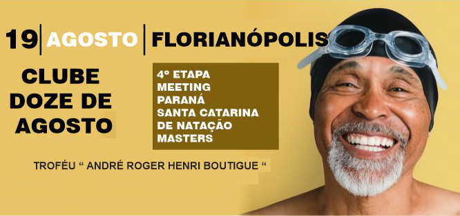 A 4ª Etapa do Meeting Paraná/Santa Catarina de Natação acontecerá no Clube 12 de Agosto