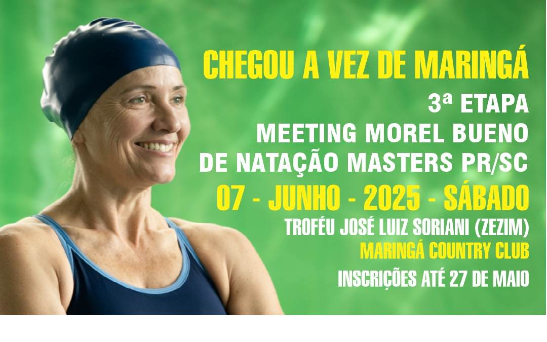 Etapa 3 do Meeting PR/SC de Natacao em Maringá