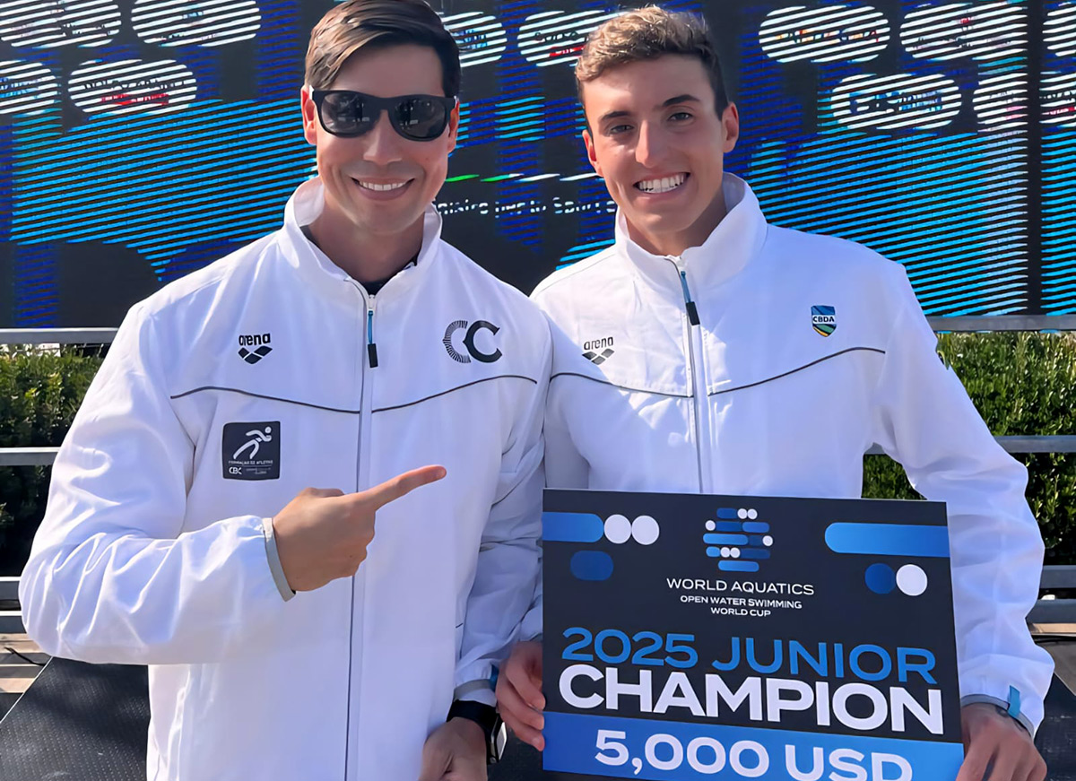 Leonardo Macedo conquistou o título do Ranking Mundial júnior da Copa do Mundo de Águas Abertas da World Aquatics 2025