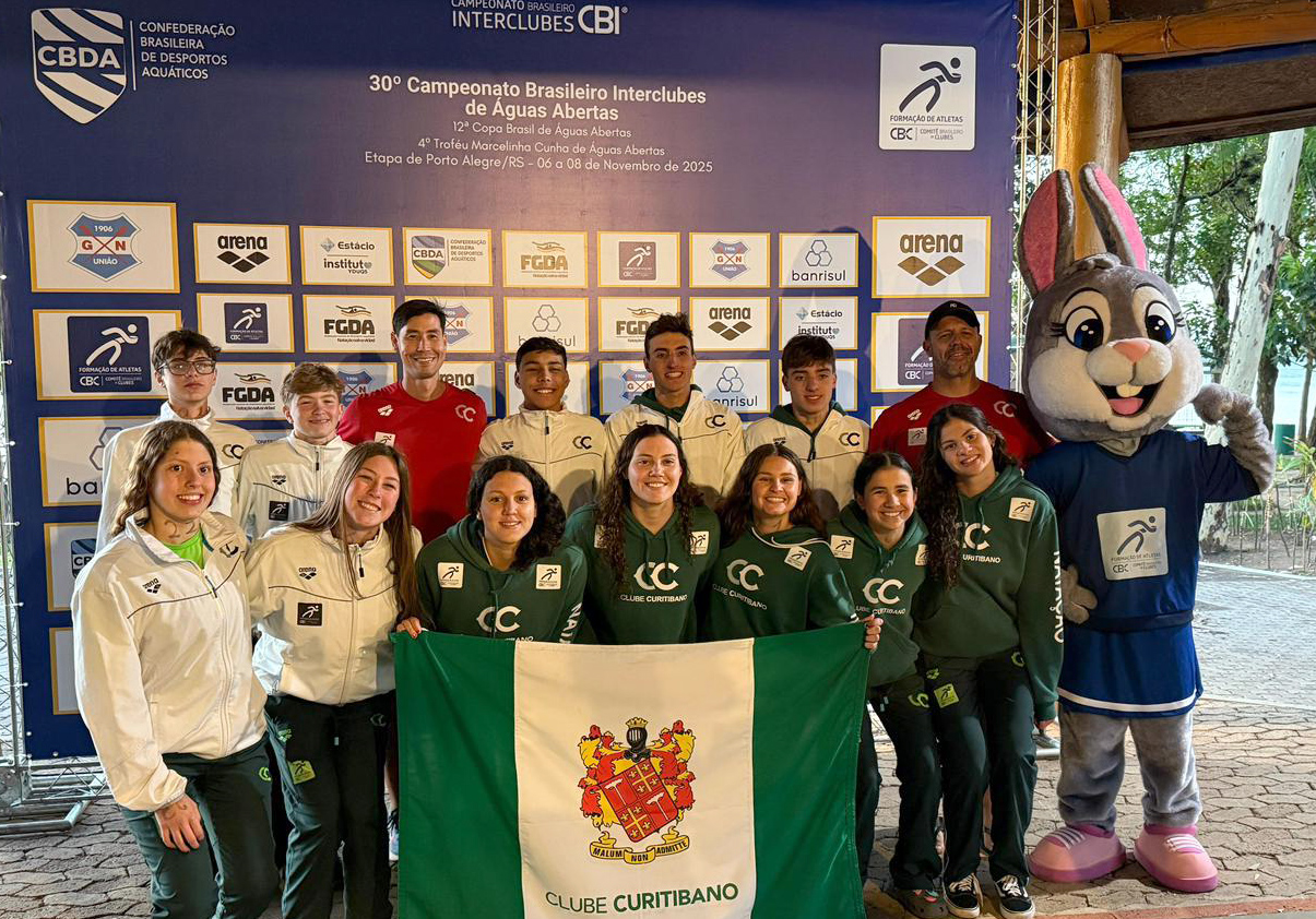 Curitibano é vice-campeão Brasileiro de Águas Aber
