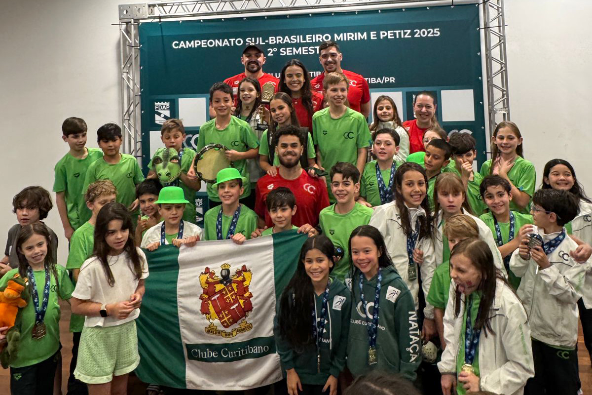O Clube Curitibano conquistou o título geral do Campeonato Sul-Brasileiro Mirim e Petiz de Verão 2025