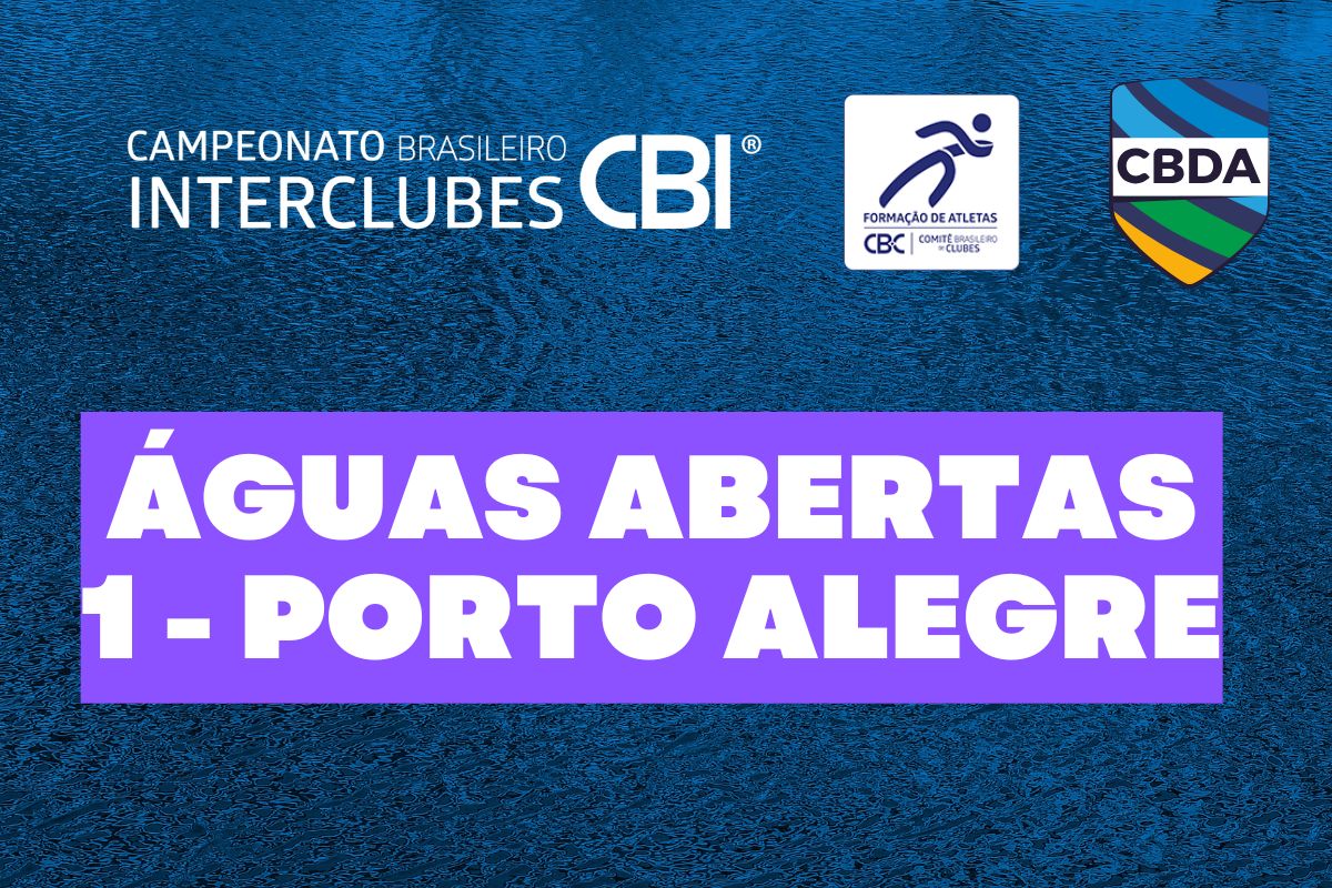 1ª Etapa do 31º Campeonato Brasileiro de Águas Abertas