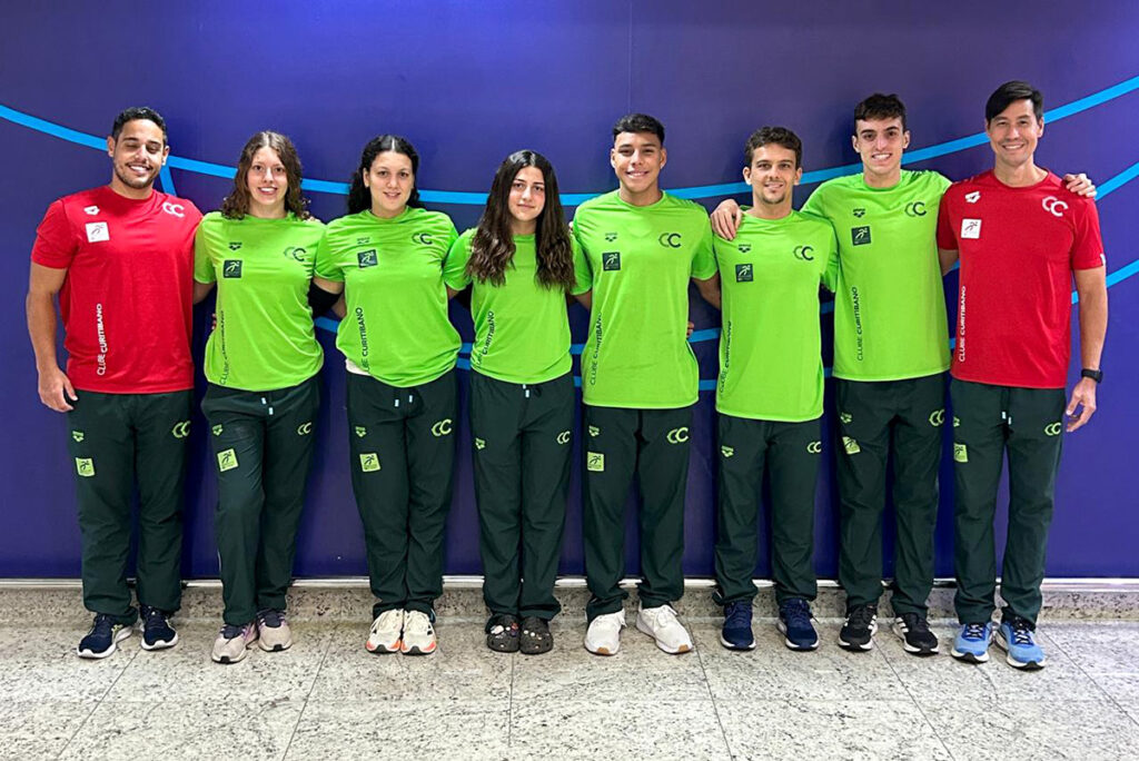 Águas Abertas do Clube Curitibano em treinamento na altitude do México