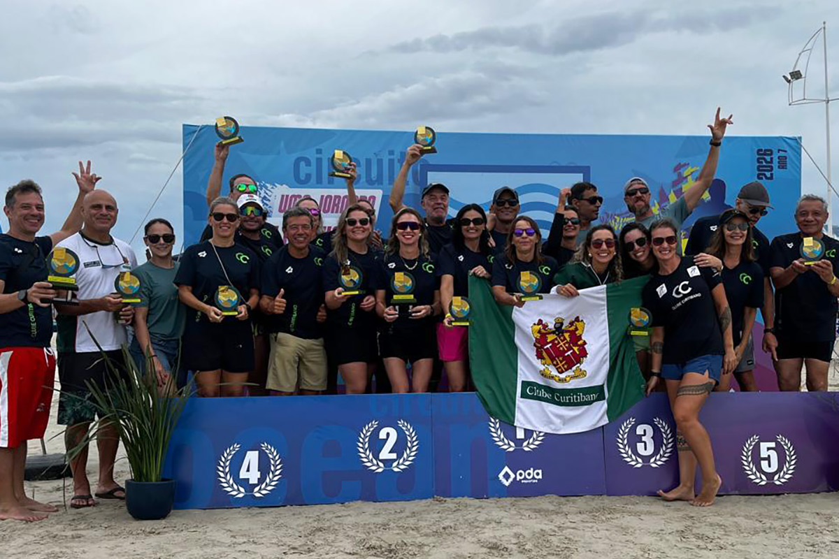 Master do Curitibano conquista grandes resultados na Etapa de Palhoça do Circuito Ocean 2026