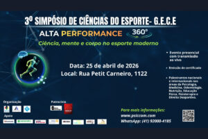 3º Simpósio de Ciências do Esporte – G.E.C.E