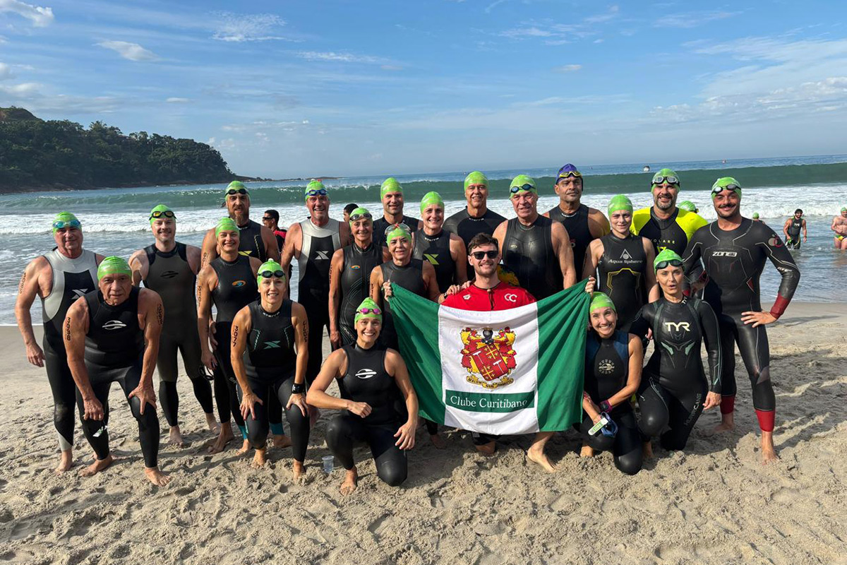 Equipe Master de Natação do @ccnatacao no XTERRA de São Sebastião